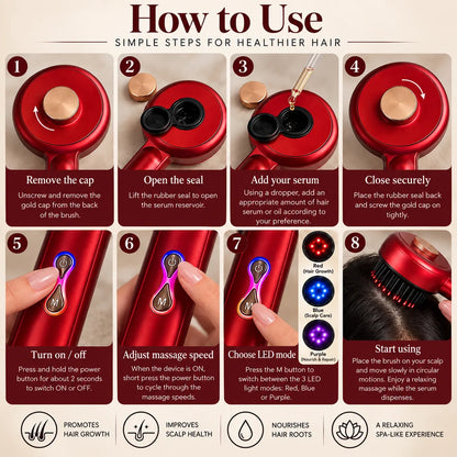 Evanie™ Hair Scalp Massager & Oil Applicator