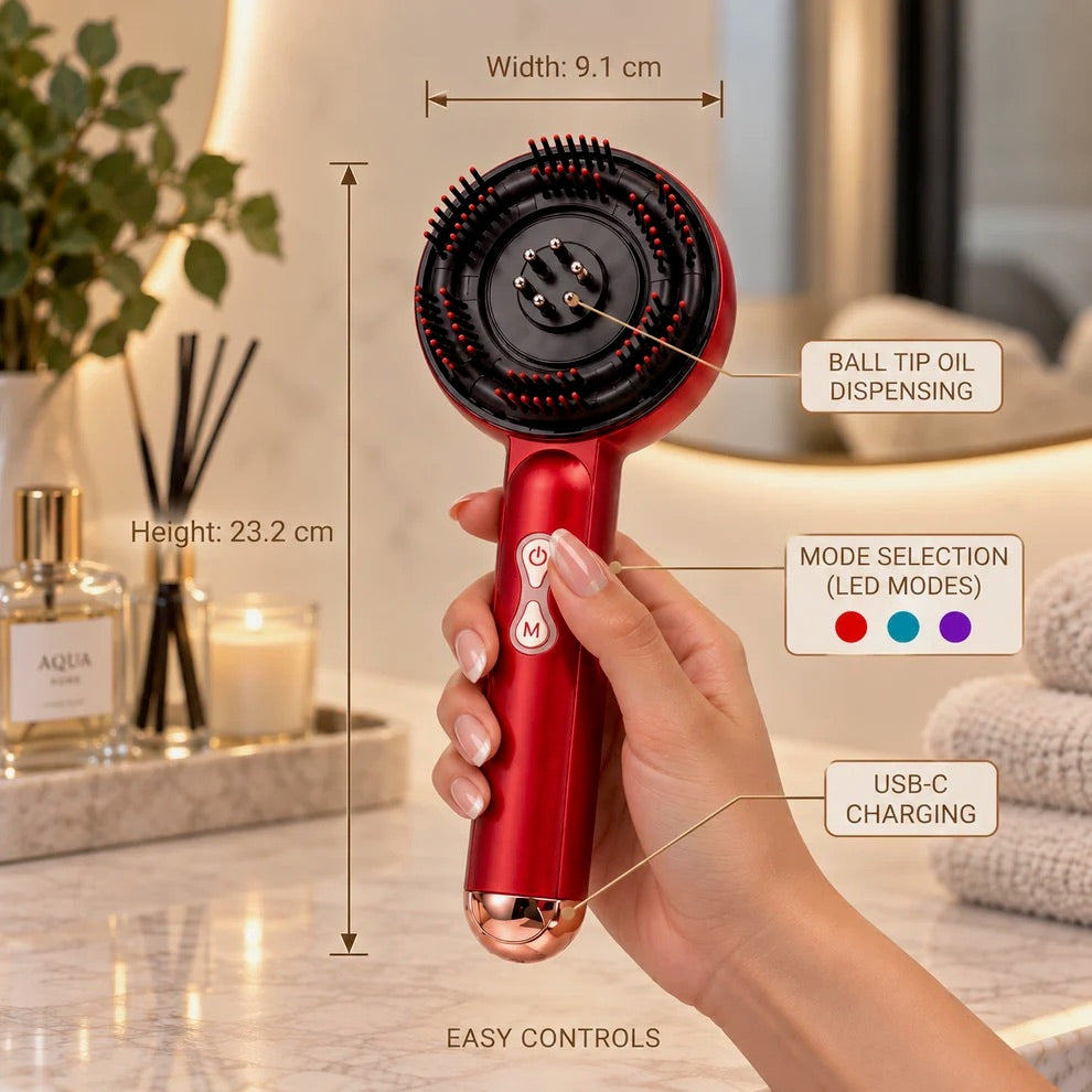 Evanie™ Hair Scalp Massager & Oil Applicator
